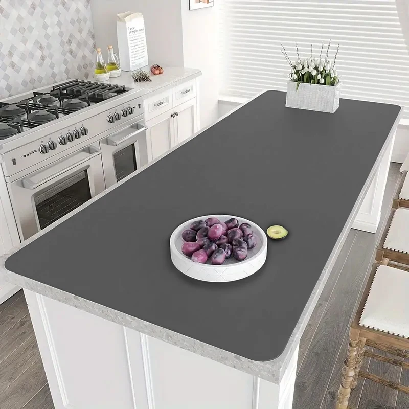 Extra Large Silicone Table Mat Silicone Mats for Kitchen Counter Heat Resistant Countertop Protector Waterproof Table Placemat