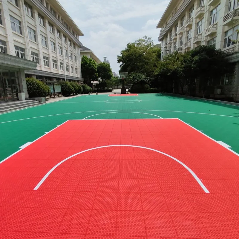 Beable Modular PP Interlock Roller Skating Sports Field Floor Outdoor