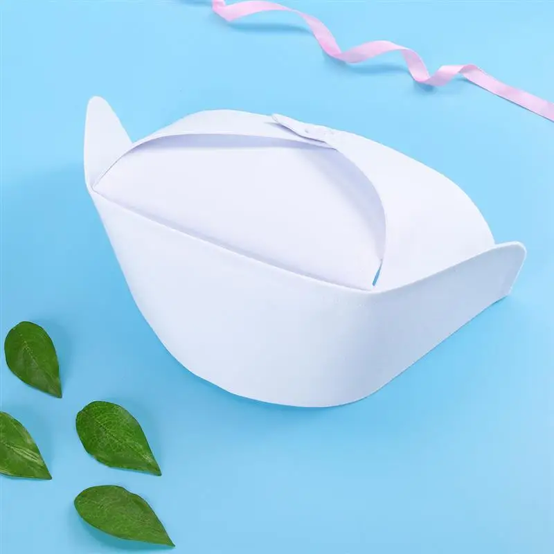 Women Nurse Nurses Cap Costume Operating Cap Breathable Head Wrap Headband Nursing Medical Surgicals Cap Classic Hospital Work 2
