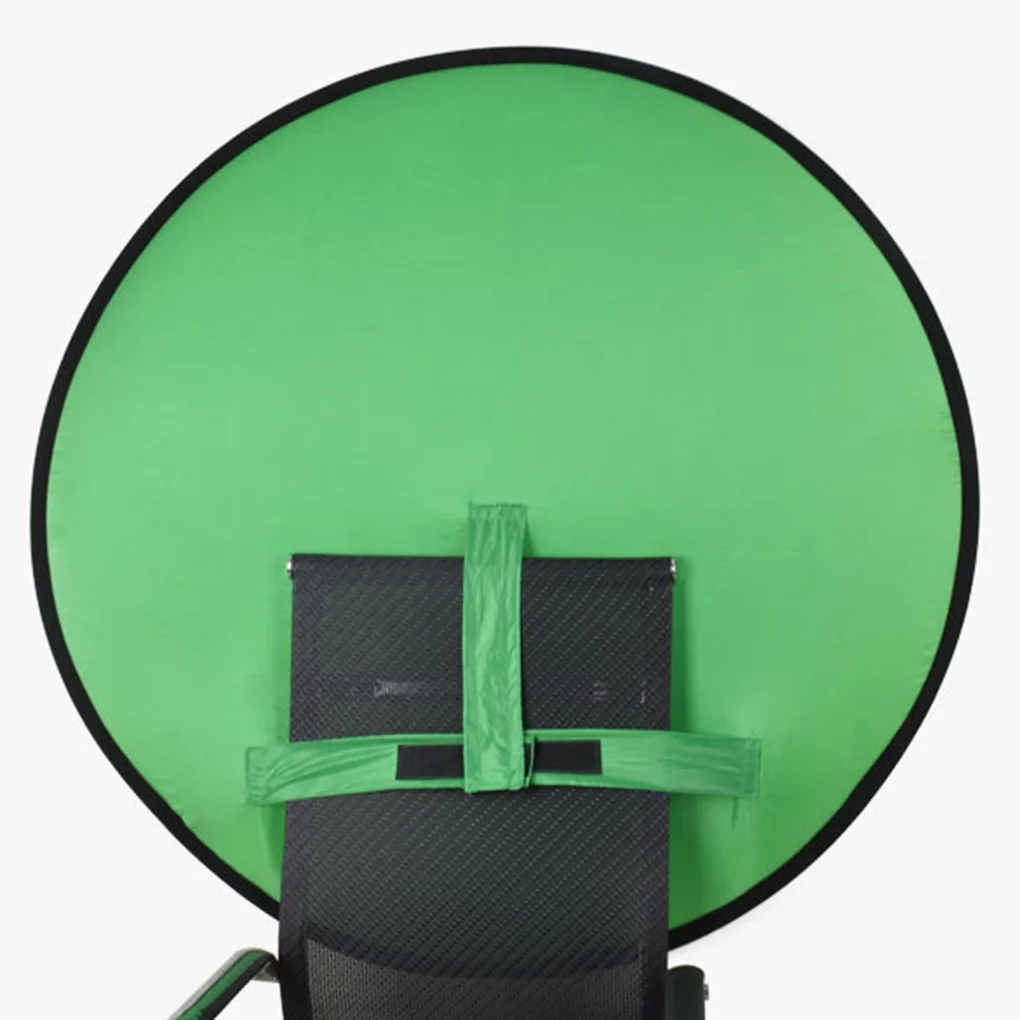 Chair-Mounted Streaming Green Screens : Background Buddy