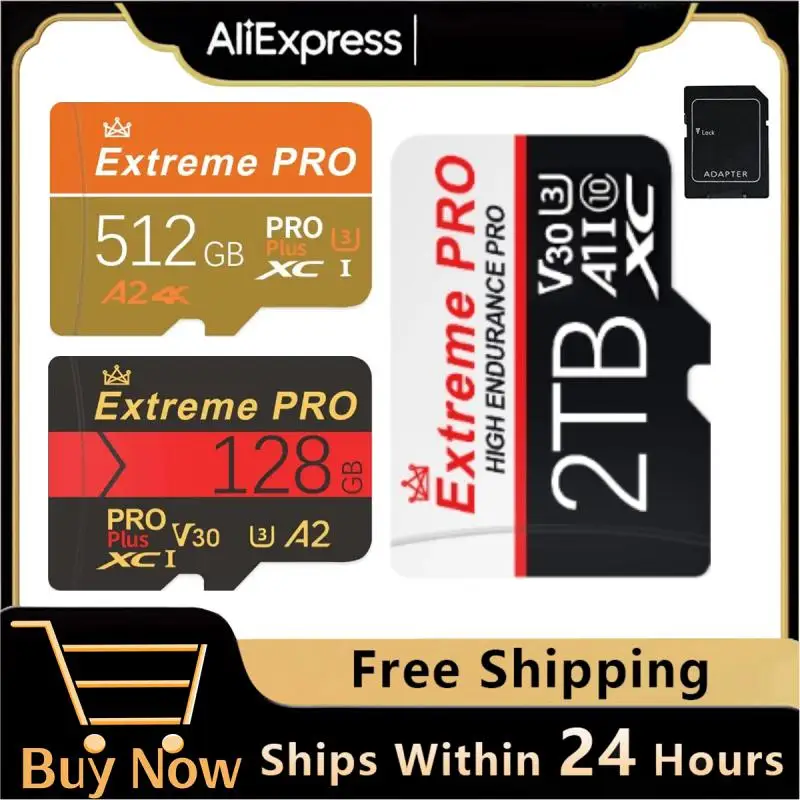 Scheda Di Memoria 2Tb 1Tb Mini Sd Card A2 128Gb Micro Tf Sd Card 256Gb Sd Memory Card 512Gb Micro Tf/Sd Card Per Tablet Telefono Droni