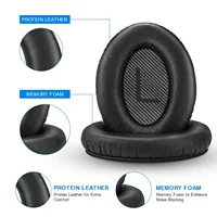 Replacement Ear Pads Earpads for Bose QuietComfort QC 2 15 25 35 Ear Cushion for QC2 QC15 QC25 QC35 SoundTrue Headphones part - Image 4