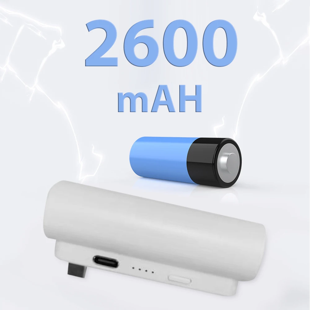 VR Headset Emergency Charger Type C for Quest 2 Portable VR Glasses