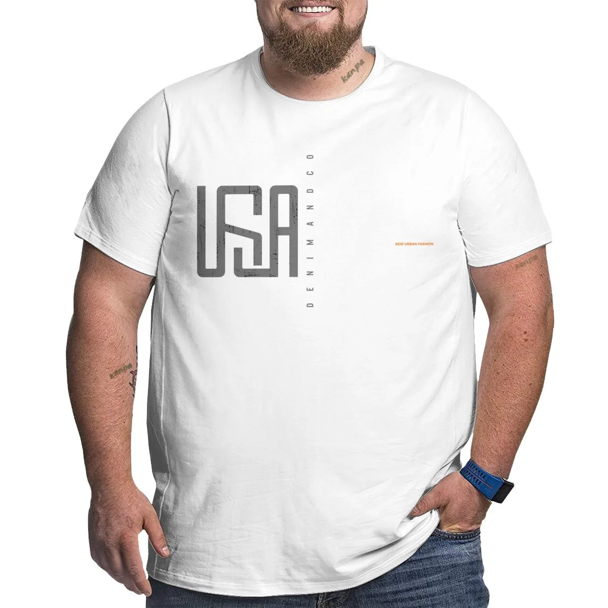 

Футболка мужская с коротким рукавом и круглым вырезом, 100% хлопок