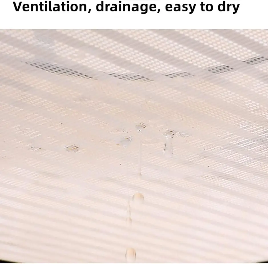 Herb Drying Rack 3 Layer Hanging Mesh Net for Plants Hanging Drying Fish Net Foldable Hanging Mesh Dryer for Buds, Fruits 6