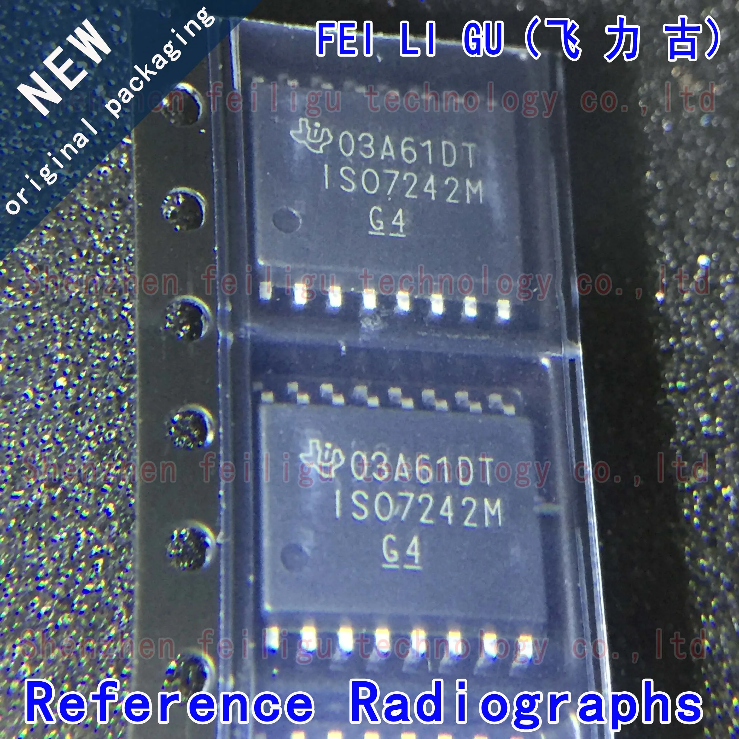 100% Новый оригинальный ISO7242MDWR