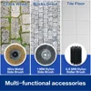 Tile Floors Electric Grout Cleaner Machine Tile cleaner Work for Whole House Paver Patio Flagstone Carpet 2