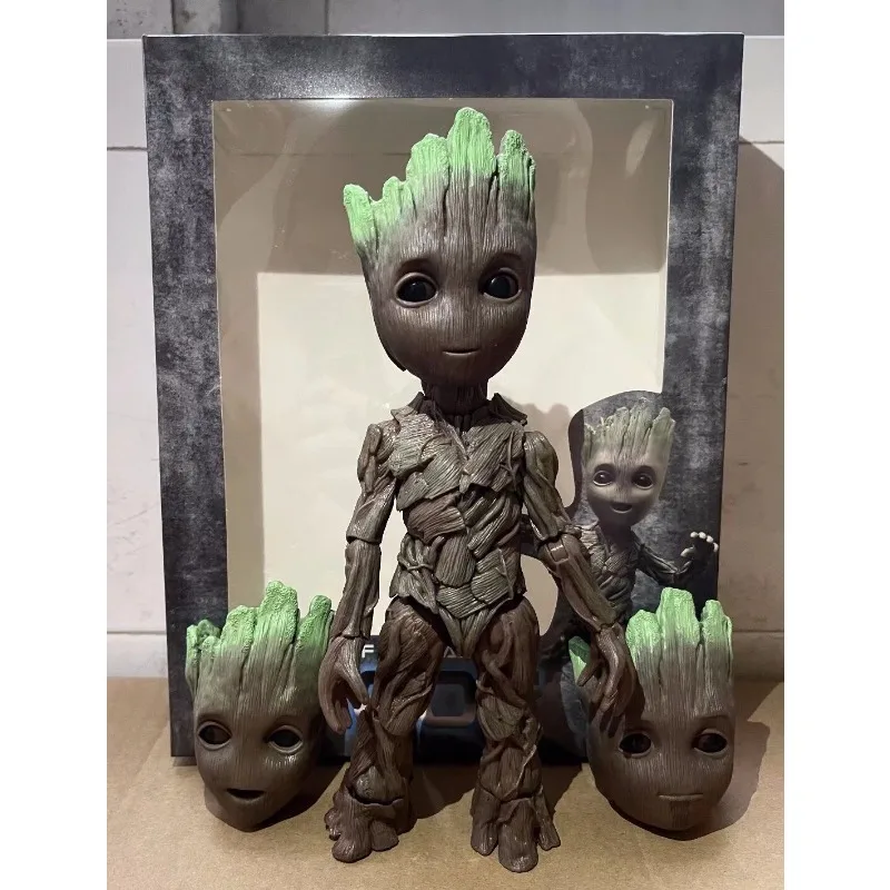 Groot Action Figure Guardians of The Galaxy Figure Baby Groot Tree Man  Hobbies Anime Doll Collection Figure Birthday Gifts