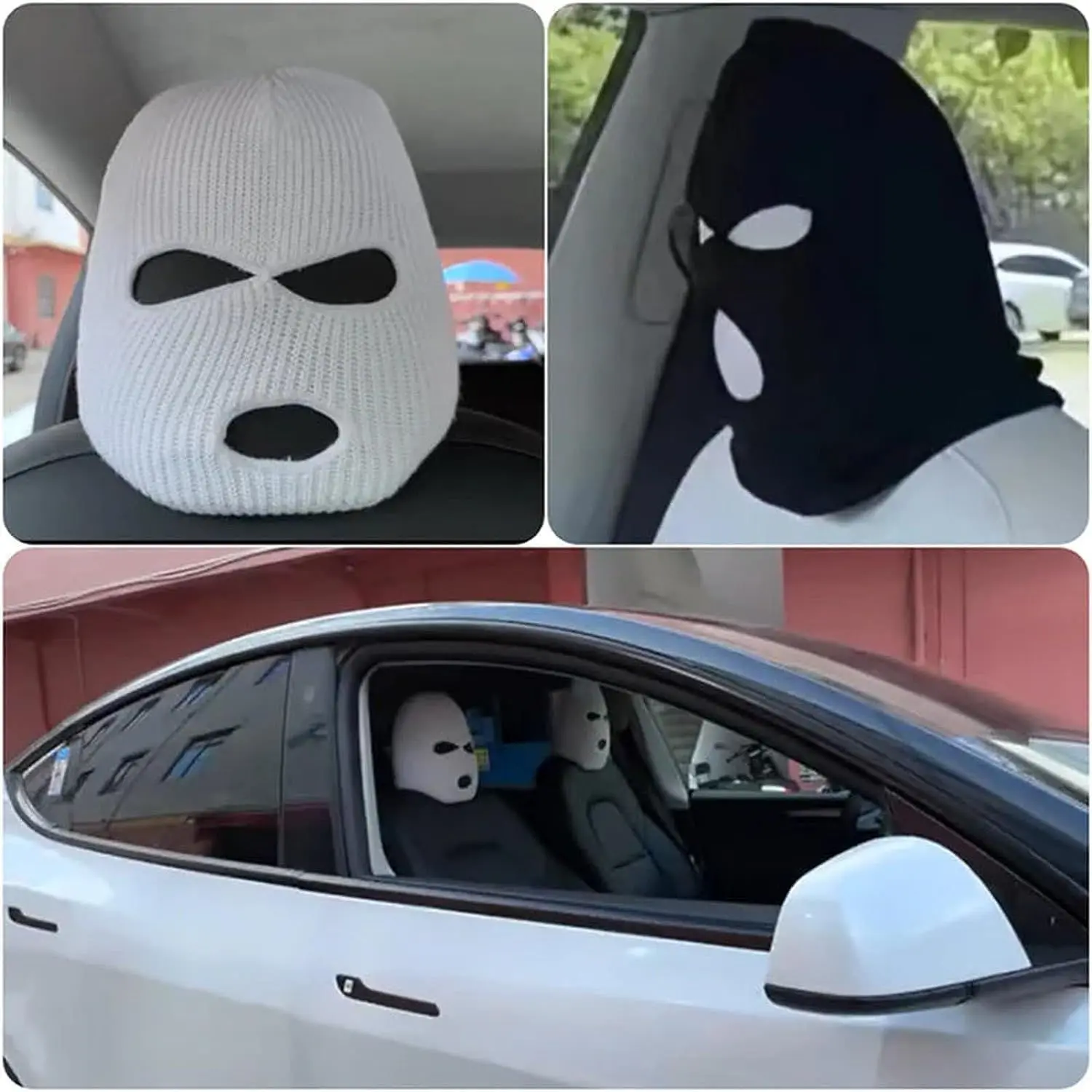 Auto Kopfstütze Abdeckung für Tesla Autos itz Dekoration Winter