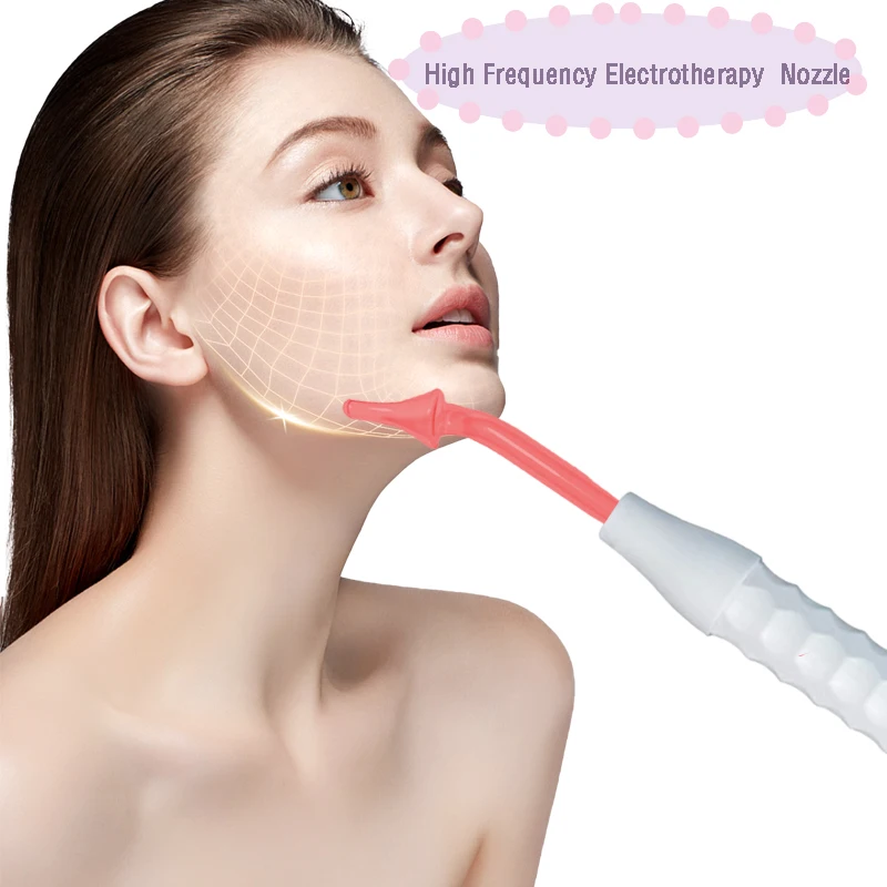 Replaceable High Frequency Electrotherapy Glass Tube Facial Therapy Neon Argon Fusion Wands Tube Acne Spot Remover Anti Wrinkle zeyasen high frequency electrotherapy glass electrde tube beauty device face therapy argon fusion wand wrinkle acne spot remover