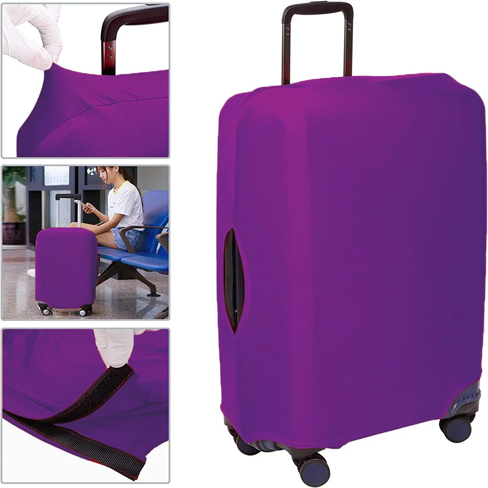Luggage Cover Luggage Protective Cover Elastic for 18-32 Suitcase Trolley Baggage Travel Bag Dust Covers Suitcase Case Gold Lettern Pattern