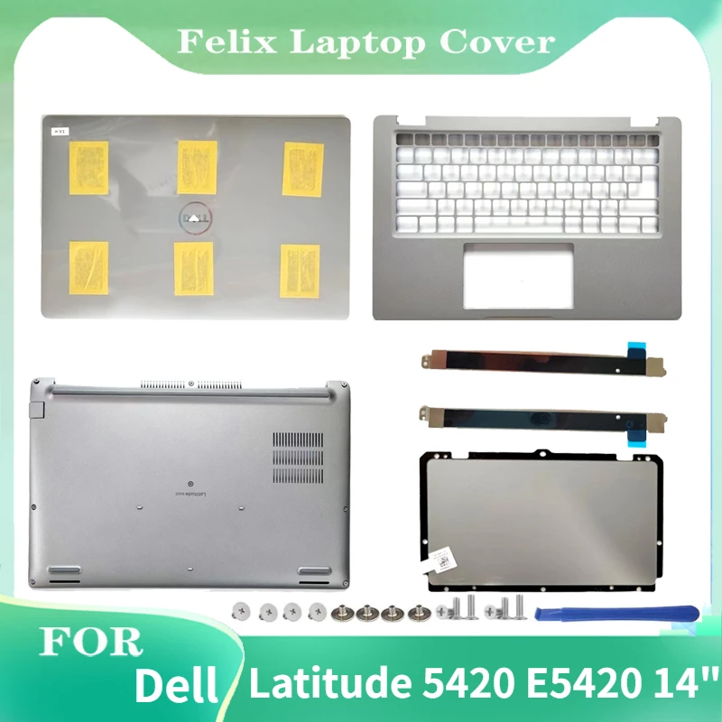 Nuovo Per Dell Latitude 5420 E5420 14 "Laptop Lcd Cover Posteriore Palmrest Bottom Case 0 Dw98X 063Dtn A20695 A20697 5420 E5420