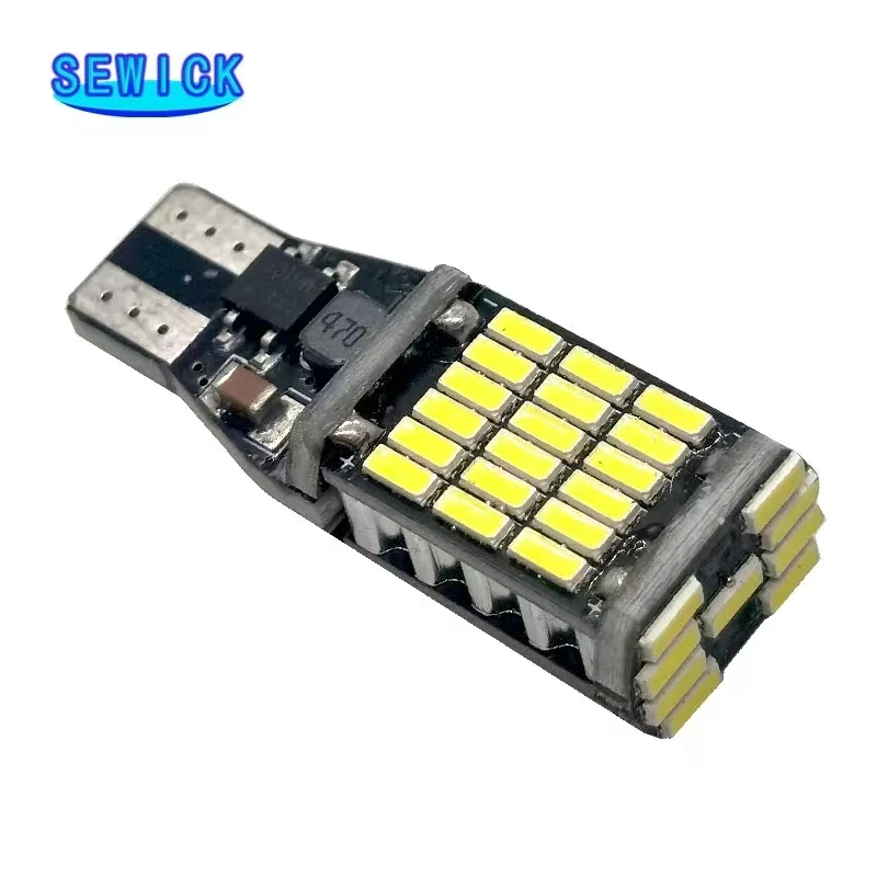 ڵ LED , ſ  ĵ LED ȣ,  , DC12 V, 24V,   Ĺ , T15, W16W, 4014, 45SMD, W5W, 100 