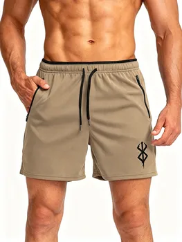 Men's Lightweight Mesh Athletic Shorts Elastic Drawstring for Fitness Jogging Gym Running Workout Casual Summer Sport Shorts 1