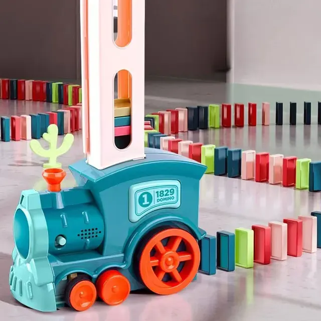 Domino Children’s Puzzle Building Blocks - Image 4