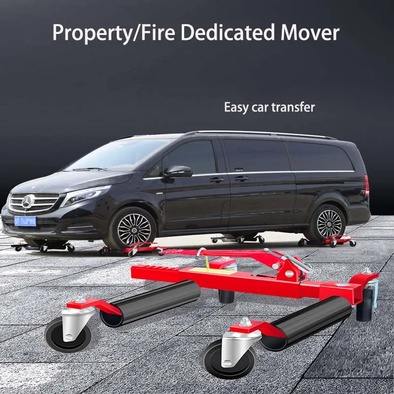 Wheel Dolly Hydraulic Car Dolly Tire Skate 1500LBS/680KG Jacks With Rotating Wheel for Vehicle SUV Car Auto Repair Moving