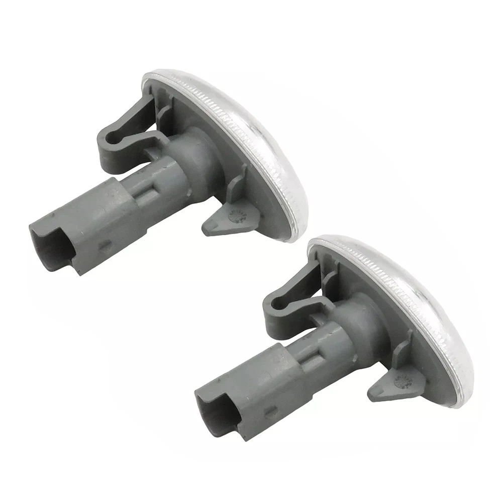 2 Luci Di Posizione Laterali A LED Per Auto - 12V Giallo Ambra, Indicatori Di Direzione Sostitutivi Per Peugeot 206 407 607 (OEM 632574)