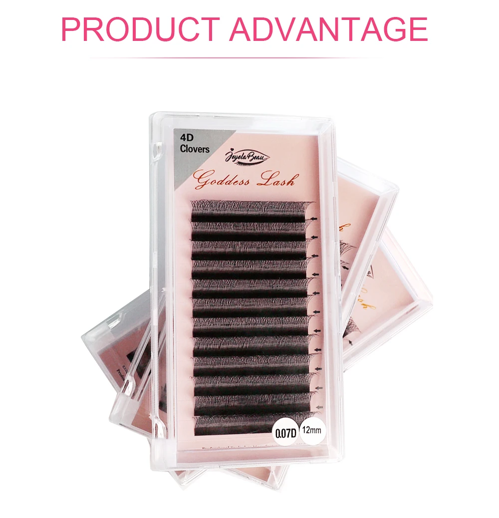Goddess 4D W Shape Lashes W Eyelash Extensions Natural Soft Individual Lashes Handmade Premade Volume Fans Cilios W Goddess 4D W Shape Lashes W Eyelash Extensions Natural Soft Individual Lashes Handmade Premade Volume Fans Cilios W