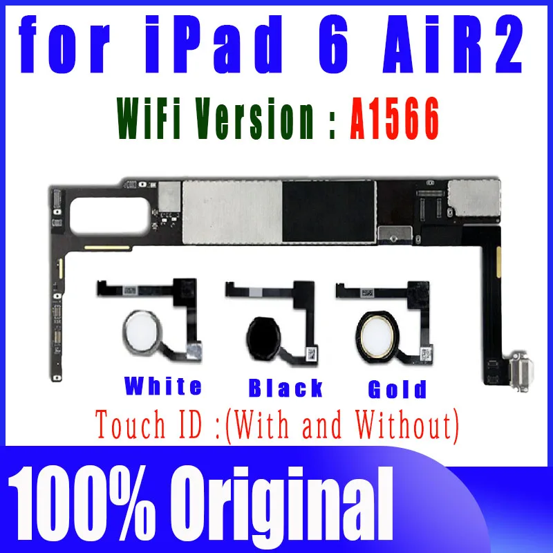 Carte Mère IPad Air 2 WiFi 4G A1567 128GB – Sidéral – Occasion