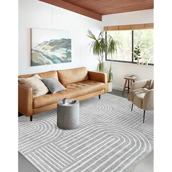 5×7 Soft Washable Ultra-Thin Abstract Rug 1