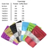 Reclosable Zip Lock Bags Kitchen Organizer Bags Stand Up Biscuits Pouches Eco Aluminum Foil Mylar Plastic Bags With Clear Window 5