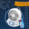 New High Wind Astronaut Small Electric Fan for Children USB Charging Mini Portable Silent Handheld Small Fan 5
