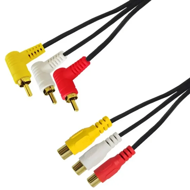 Acquista Adattatore Jack Maschio Da 60 Cm Da 3,5 Mm A 3 RCA Cavo - Foto 5