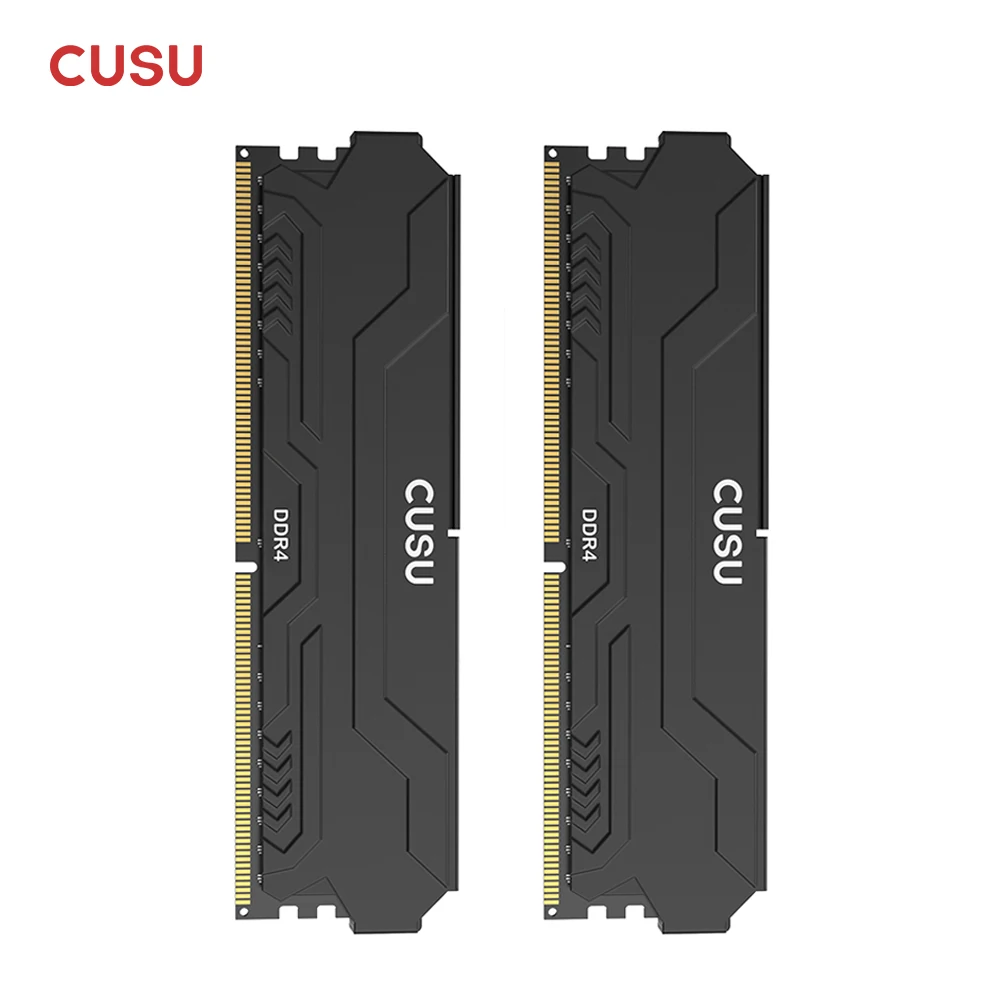 CUSU Memoria DDR4 16GB (8GBx2) 32GB (16GBx2) Kit RAM Memory DDR4 3200MHz 3600MHz Desktop 288Pin 1.35V UDIMM