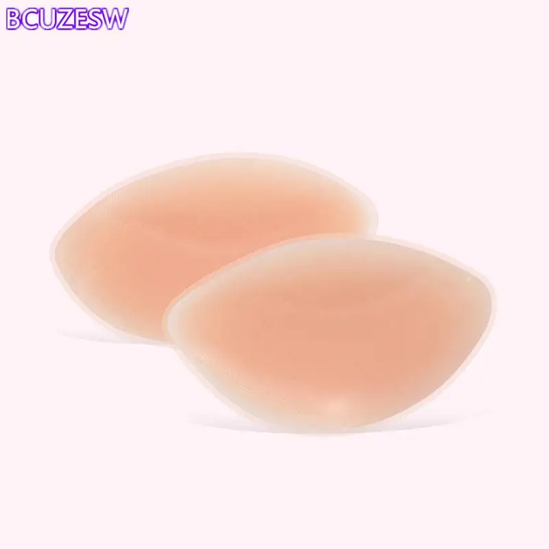 

1PC/2PCS Women's Breast Bikini Push Up Pads Swimsuit Swimwear Accessories Silicone Nipple Cover Stickers Inserts Bikinis Set