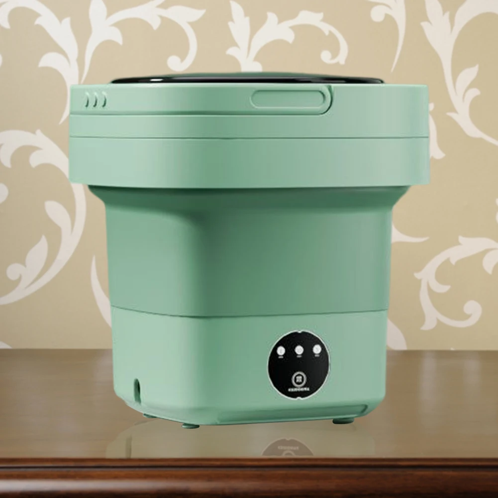 Portable Washing Machine Wash and Spin Dry Mini Washing Machine 3 Modes Compact for Camping Travel RV Self-Drive