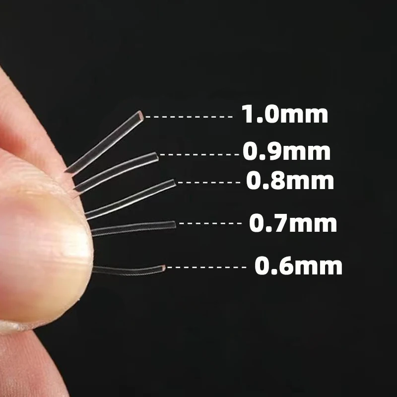 100M Big Size Fluorocarbon Fishing Line 0.12mm-1.0mm 3LB-100LB Carbon Fiber Leader Line Fishing Lure Wire Sinking Line Japan 6
