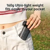 JISULIFE Handheld Turbo Fan,Super Strong Wind,5 Speeds,Long Battery Life,5000mAh,USB Rechargeable,Multipurpose Pocket fan 6