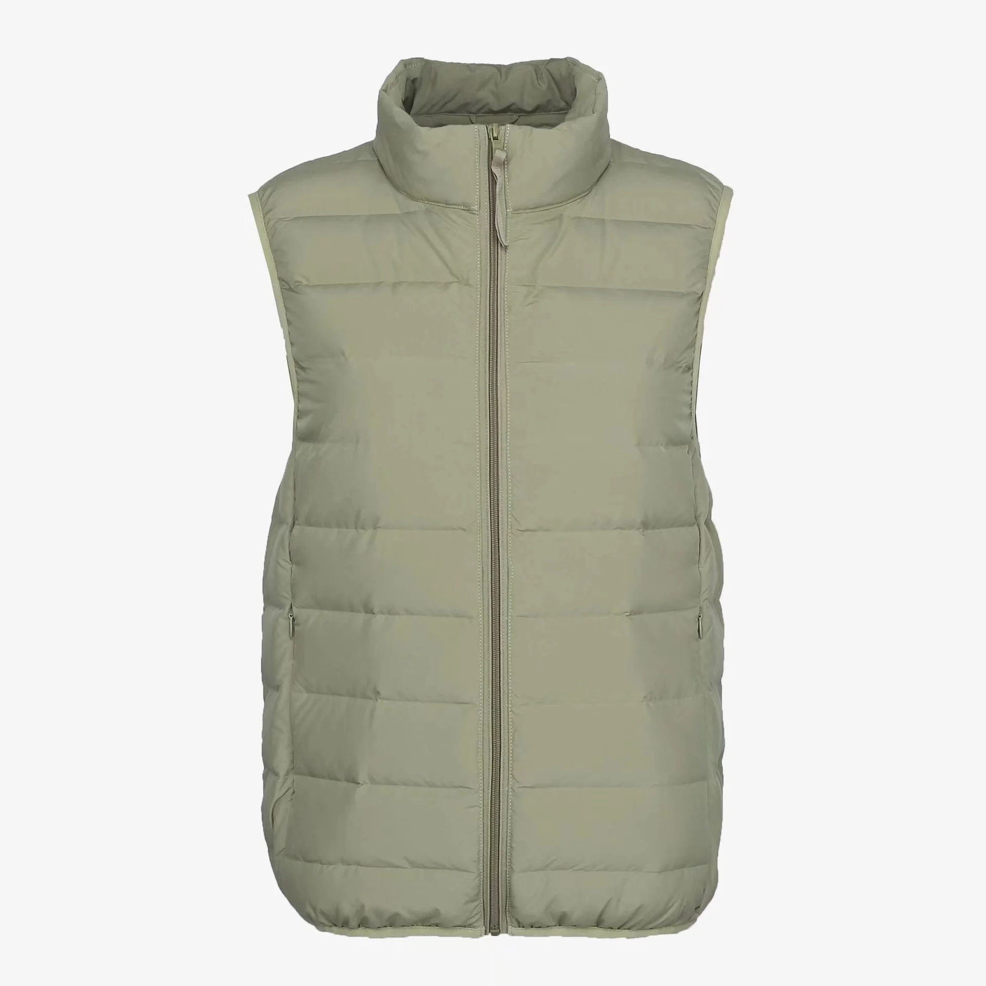 

New Autumn Winter Women Sleeveless Waistcoat Jacket Ultra Light White Duck Down Vest Female Short Vest Outwear Oversize 3XL