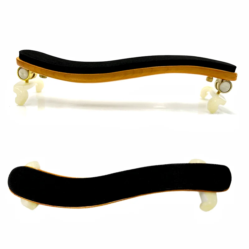 1pcs High quality adjustable 15''-16'' viola maple Shoulder Rest Support with Clean cloth ,viola Parts Accessories fittings
