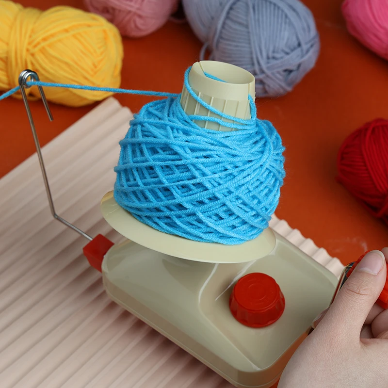 Yarn winding tool BUDDUR 1PC manual home yarn winding machine portable for cotton yarn thread balls making DIY handmade craft accessories