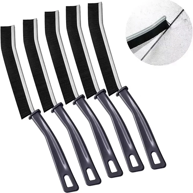 Multifunctional Hard-Bristled Gap Brush Cleaning Brush Grout Cleaner Scrub Brush Deep Tile Joints Crevice Gap Cleaning Tools