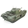 TongDe 1/16 RC Battle Tank Churchill Mk.VII Electric Infantry Fighting Radio Control Panzer Ready to Run Vehicles Military Toy 5