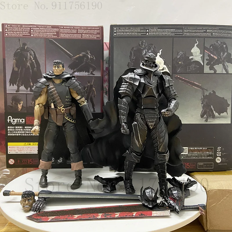 Berserk Figma 359 Guts Black Swordsman Ver. 410 Berserker Armor
