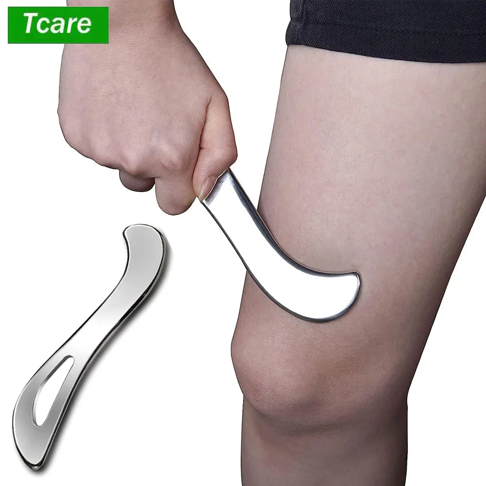 Скребок для мышечной ткани гуаша из нержавеющей стали