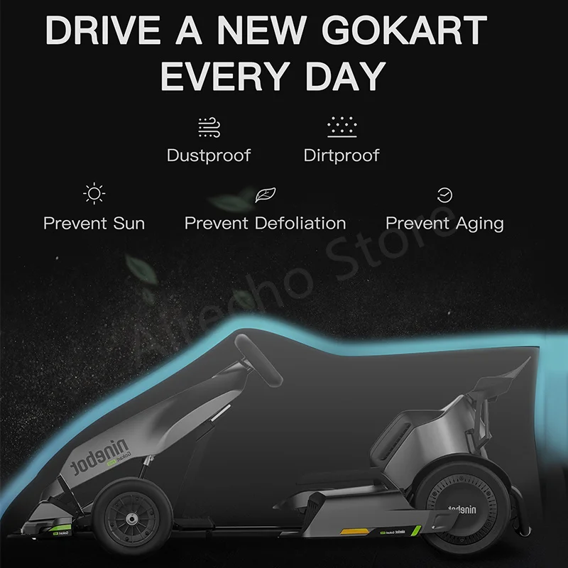 Ninebot GoKart Cover Dustproof and Sun Protection Case For Ninebot by Segway GoKart Pro Full Gokart Covers with Elastic Hem