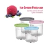 Ice Cream Pints Cup, Ice Cream Containers with Lids for Ninja Creami Pints NC301 NC300 NC299AMZ Series Ice Cream Maker 2