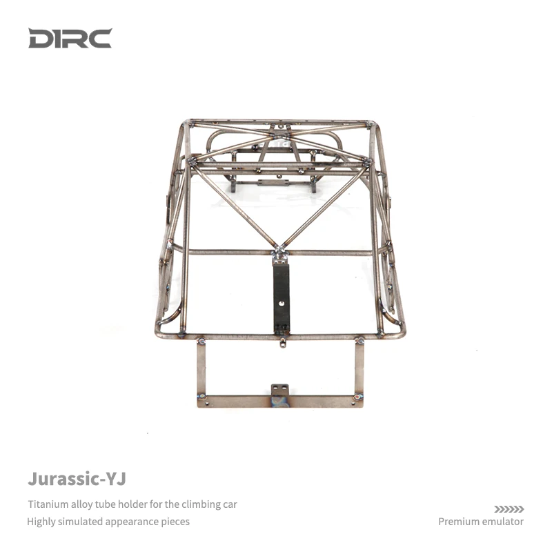 クローラーd1rc 324ホイールベースt4チタン合金パイプフレーム