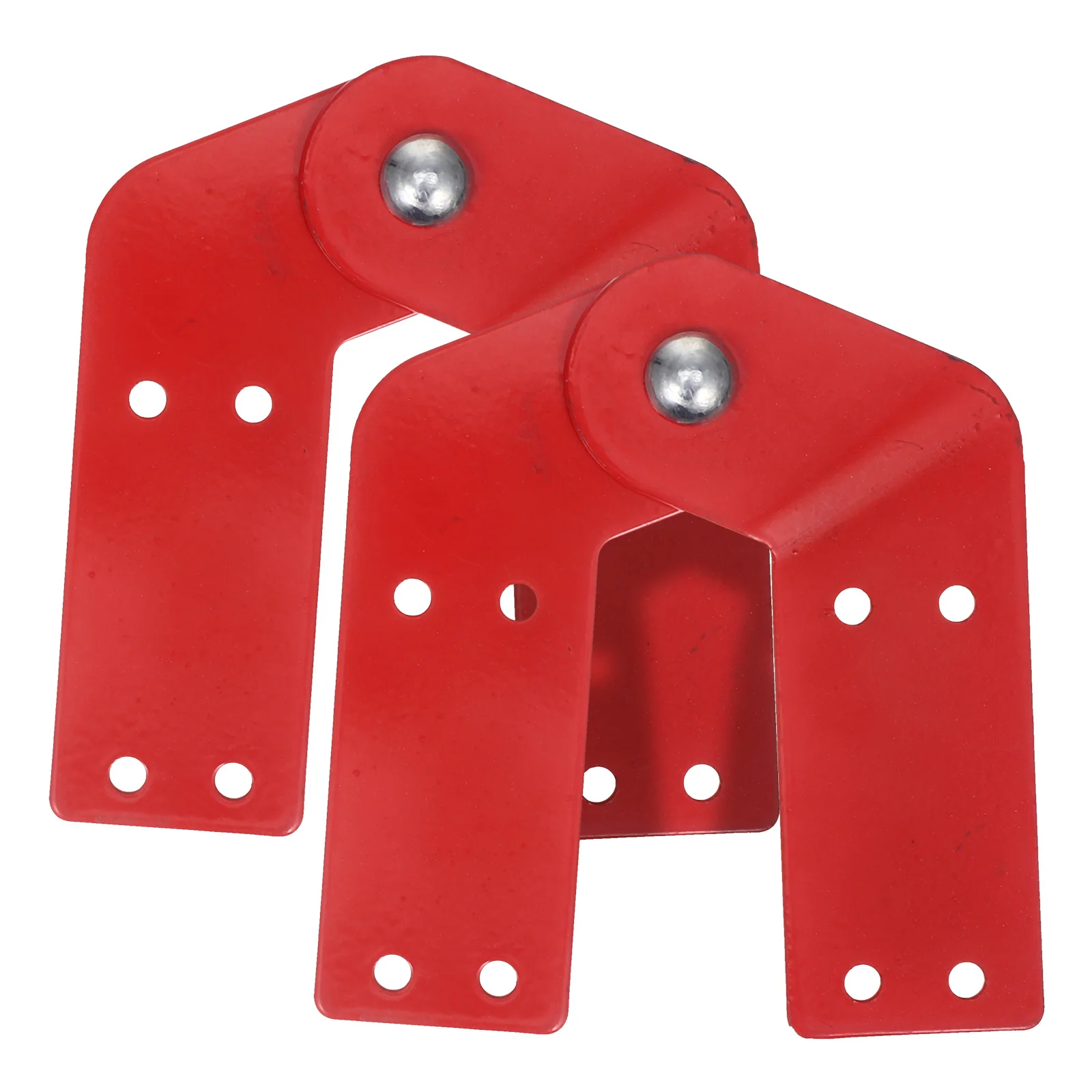 2 Pcs Ladder Hinges Universal Accessories Aluminum Step Parts Replacement Kit Construction Tools Galvanized Steel Engineering