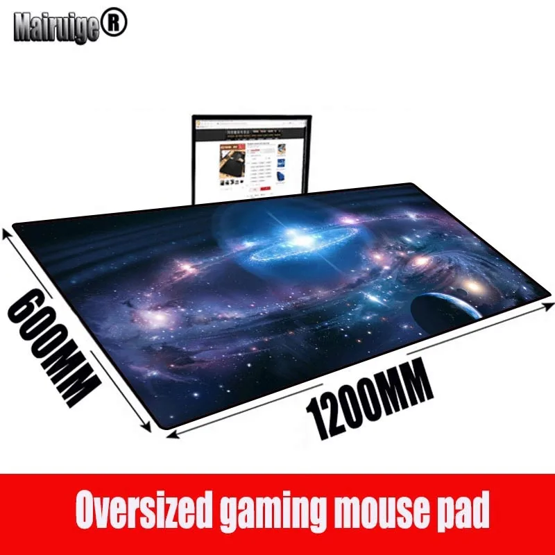

Space Carpet Mouse Pad Large Desk Table Computer Tables Gaming Mousepad Setup Home Office Computer Mat Xxl Mouse Mat Desk Mat