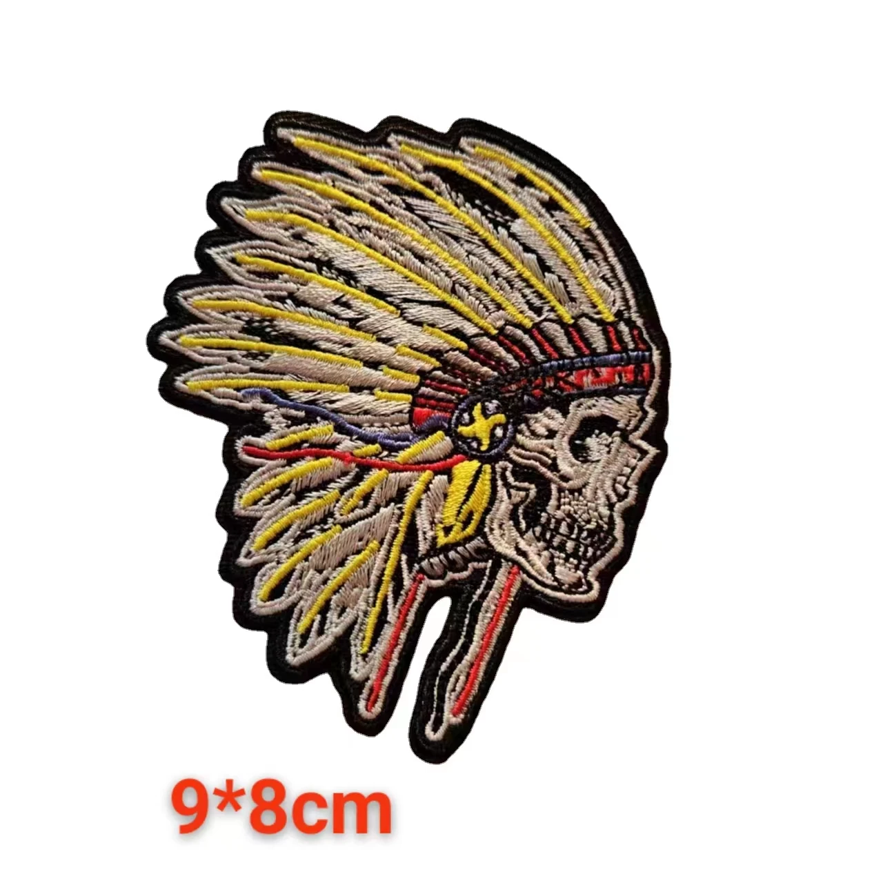Indian Riders Biker Embroidery Iron On Patches for Jacket Sew on Clothing Supplies Stickers Hook and Loop Motor Badge 3pcs/Lot self adhesive patches,tactical insignia patch,embroidery cloth patches