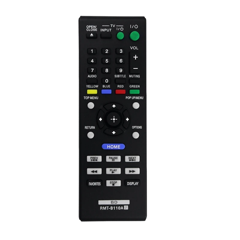 RMT B110A Replace Remote For Sony Blu Ray Disc DVD Player BDP S580 BDP