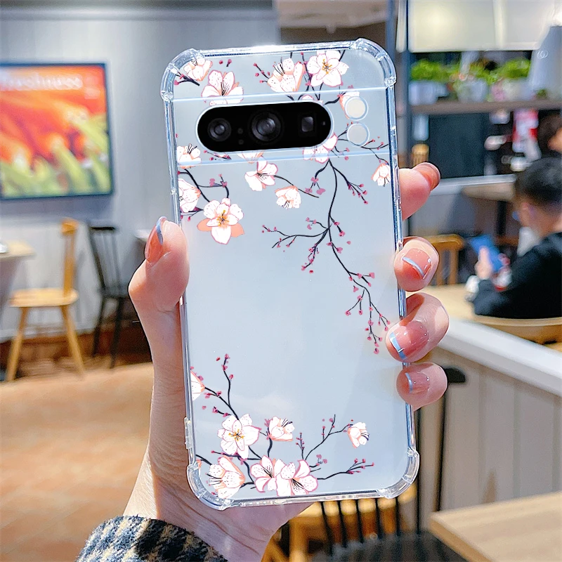 Floral Transparent Phone Case
