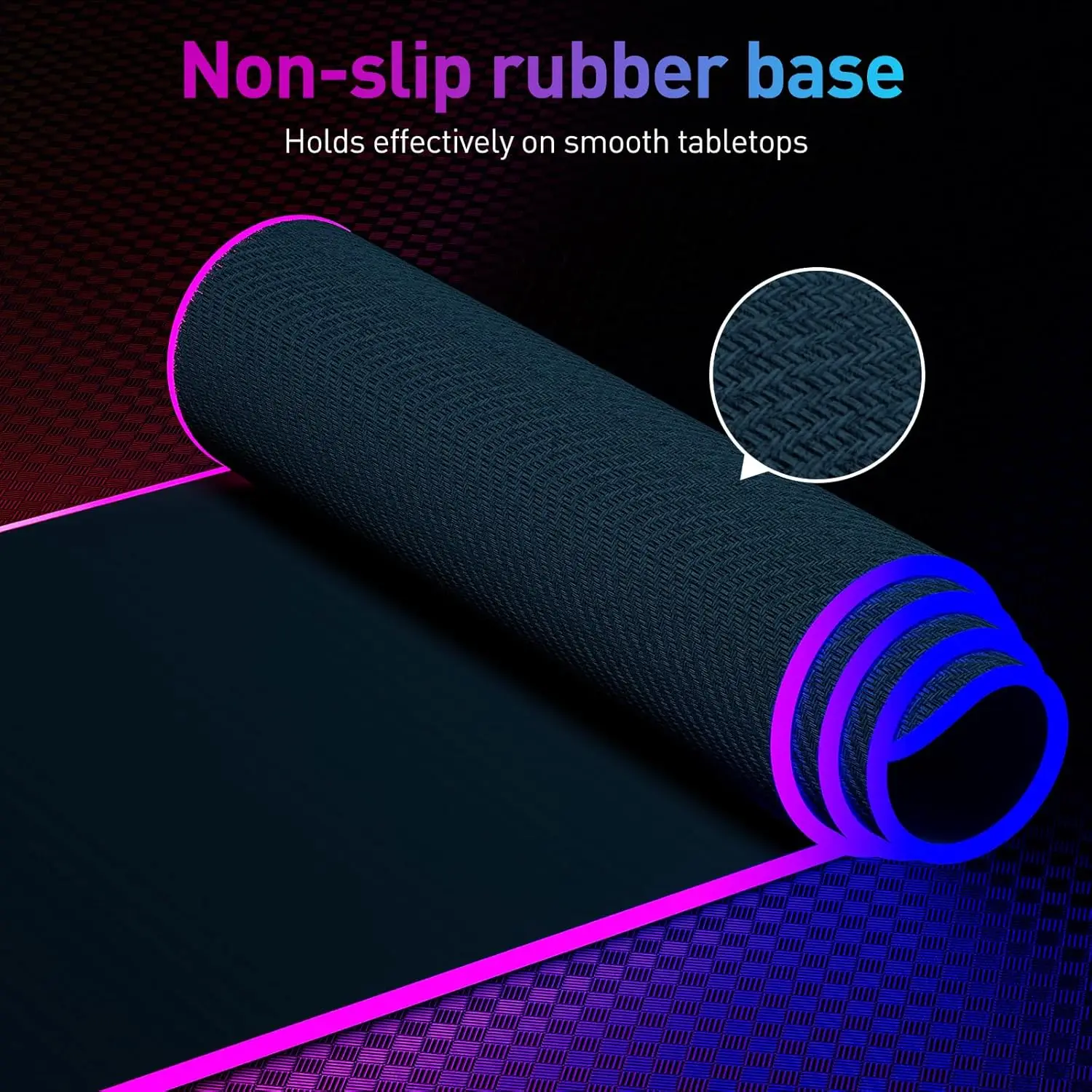 RGB Gaming Mouse Pad Extended, Large Led Mousepads Seychelles