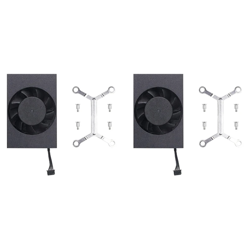 

2X Aluminum Heatsink With Fan For Jetson Xavier Nx Module Embedded Adjustable Speed Fan Heatsink