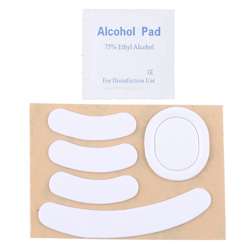 

Mice Feet Pads for G Wireless Mouse Rounded Curved White 0.6mm P9JB